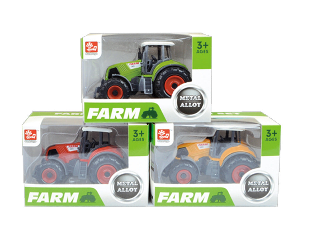 3x DIECAST FARM TRACTORS - NuSea